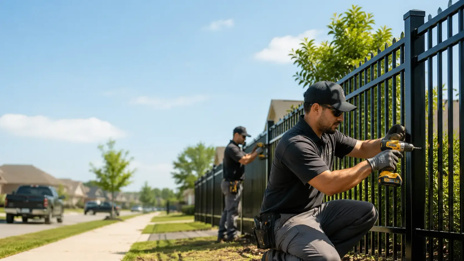 Metal Fence Installation in Mount Vernon, OH